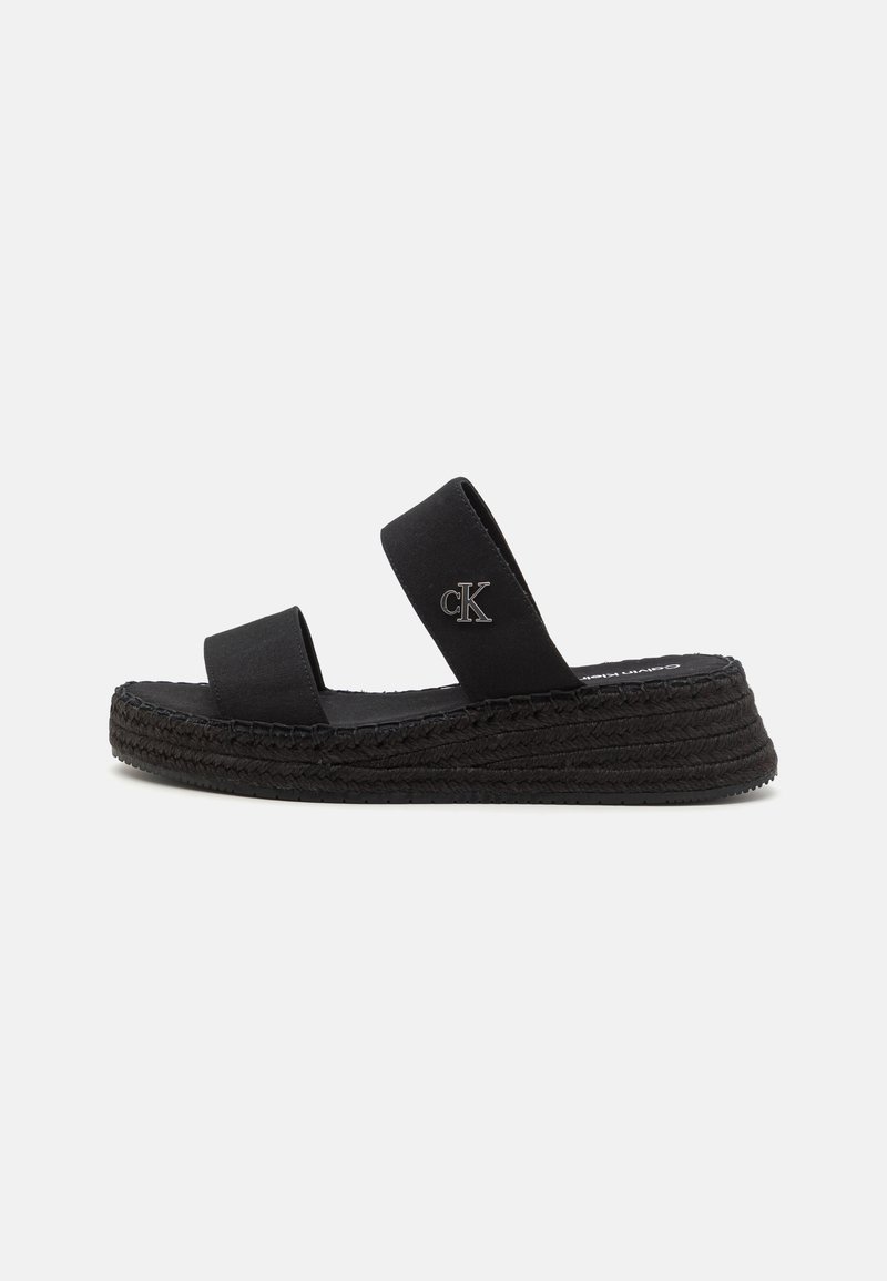Calvin Klein Jeans - SPORTY - Mules - triple black, Agrandir