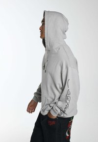 Ed Hardy EYE BALL  - Jersey con capucha - grey