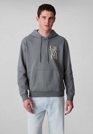 LS EU 350TERRY LINE STACK - Felpa con cappuccio - sedona sage