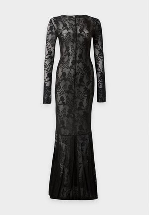 Norma Kamali, SHIRRED FRONT FISHTAIL GOWN - Ένδυση για ειδικές περιστάσεις - black