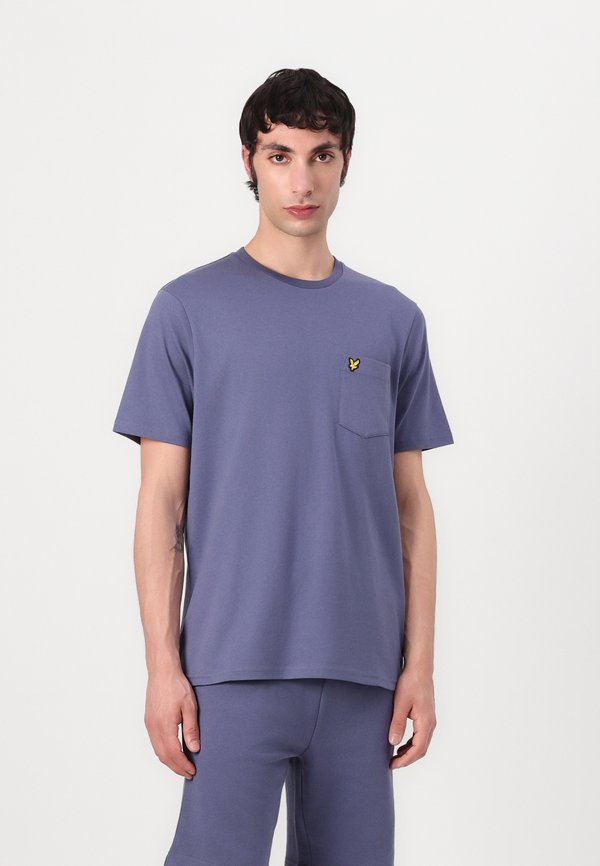 POCKET - Basic T-shirt - cool indigo