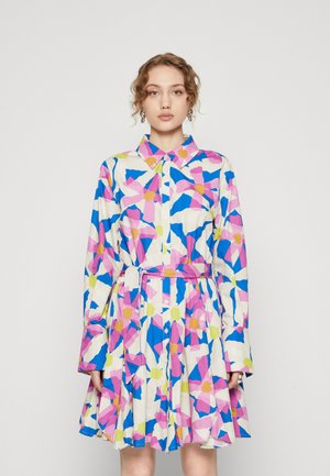 MINON BIG FLOWER SHIRT DRESS - Marškininė suknelė - multicolor