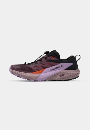 Salomon SENSE RIDE 5 GTX - Trail running shoes - catawba grape/orchid bouquet/cherry tomato