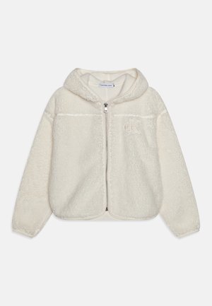 Calvin Klein Jeans TEDDY ZIP THROUGH - Kurtka z polaru