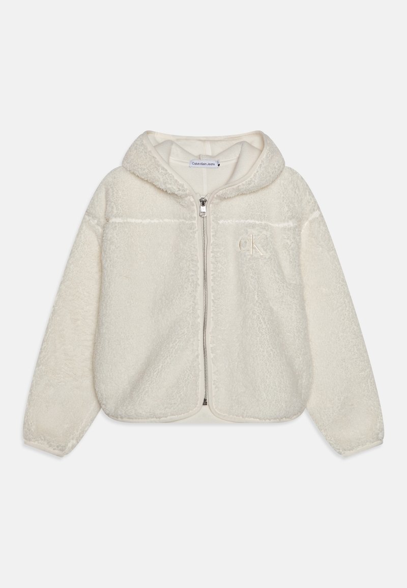 Calvin Klein Jeans TEDDY ZIP THROUGH - Kurtka z polaru