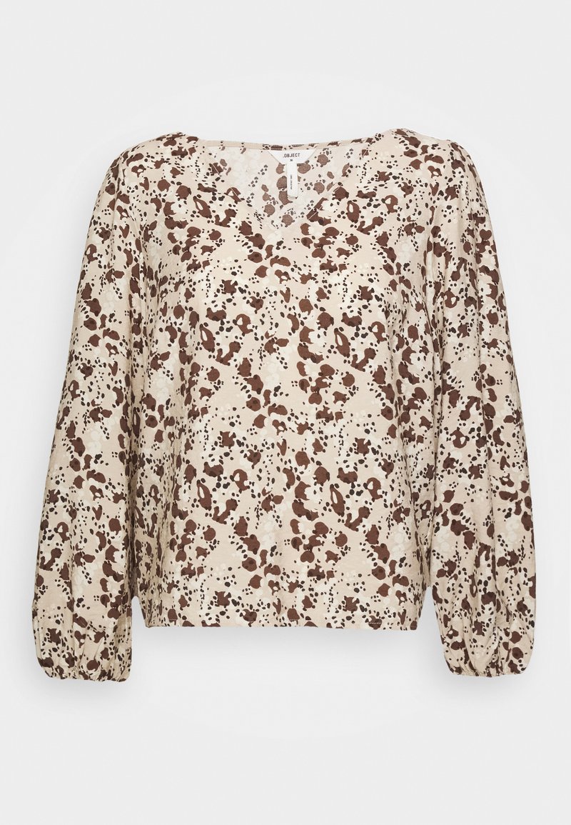 Object Petite Jurk beige