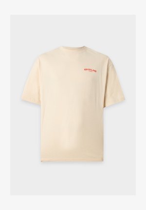 YOURTURN by Zalando, UNISEX REGULAR FIT - Тениска с щампа - sand