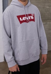 Levi's® Plus Felpa con cappuccio - mottled grey