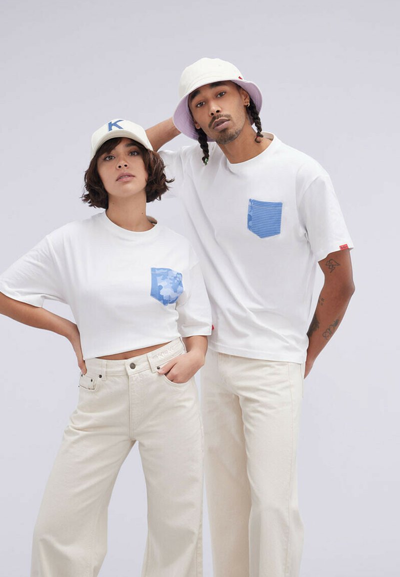 Kickers Camiseta estampada - blanc