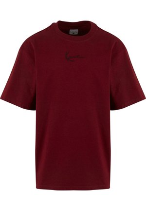 Karl Kani SMALL SIGNATURE ESSENTIAL TEE - Paprasti marškinėliai - red