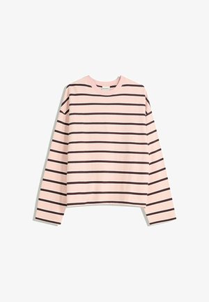 STRIPED - Long sleeved top - light pink