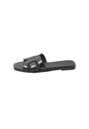 Yours Clothing, WIDE FIT SANDALS - Sandalias planas - black