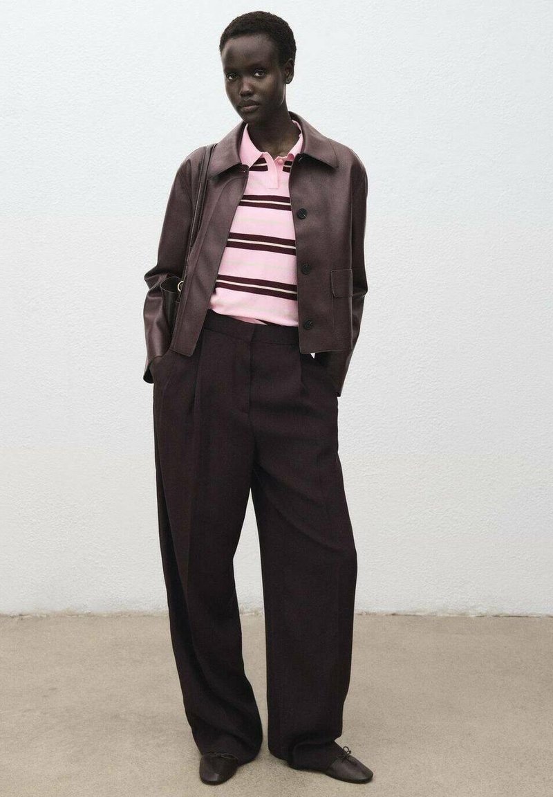 pink dress shirt brown shoes Brown Leather Driving Shoes with Pink Shirt Outfits For Men (2 ideas &  outfits)