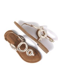 Lazamani T-bar sandals - goud