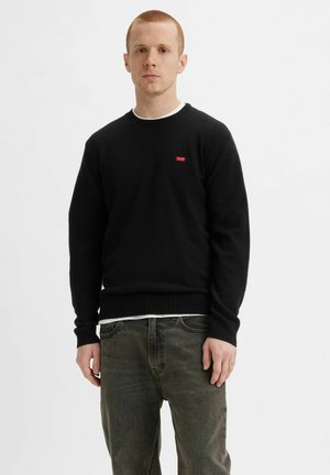Stickad tröja - mid tone grey heathe