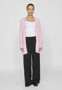 VILA VIRIL OPEN NOOS - Chaqueta de punto - bonbon