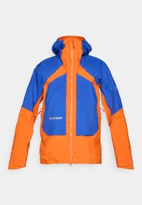EIGER NORDWAND PRO HOODED JACKET MEN - Skijacke - orange/blue