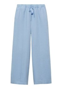 Mango Hlače - light blue