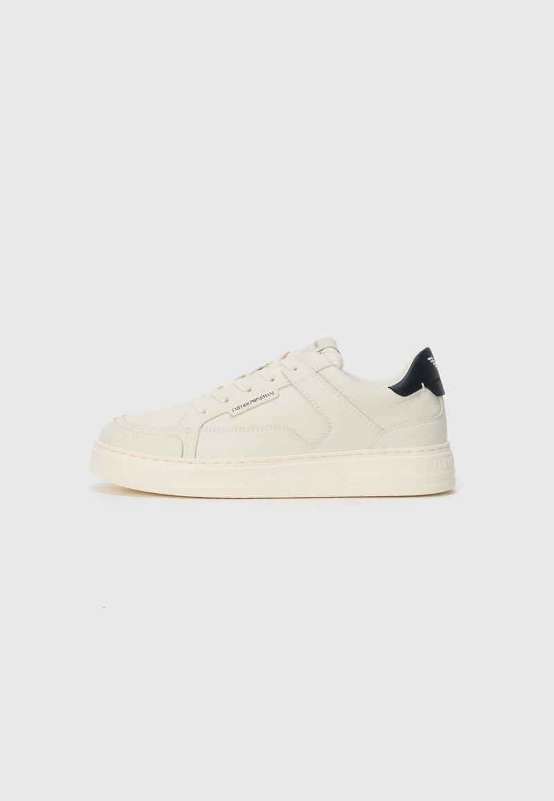 Emporio Armani ZAR - Trainers - off white/navy/off-white - Zalando