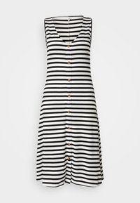 ONLNELLA BUTTON DRESS  - Robe pull - cloud dancer/black