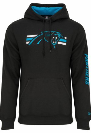 NFL SIDELINE CAROLINA PANTHERS - Felpa con cappuccio - black