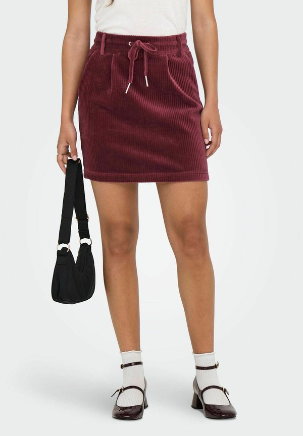 POPTRASH - Minirock - tawny port