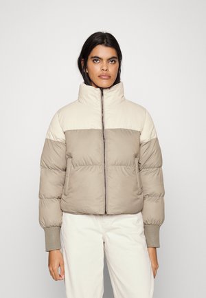 BASIN PUFFER JACKET - Chaqueta de invierno - earth/cream