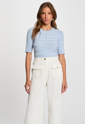 Morgan Print T-shirt - bleu ciel