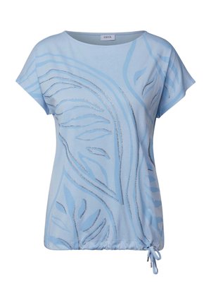 Cecil GEMUSTERTES - Print T-shirt - blau
