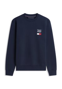 Tommy Hilfiger FLAG - Felpa - desert sky