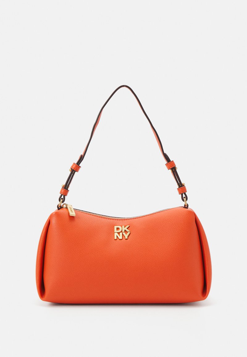 DKNY REMY TZ SHOULDER - Kézitáska - persimmon