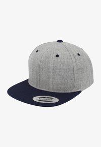 Flexfit - CLASSIC SNAPBACK 2-TONE - Pet - light grey/dark blue Miniatuurafbeelding 1