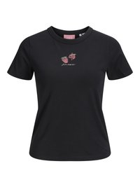 JXGIGI PRINT TEE - T-shirts print - black