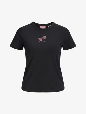JJXX, GIGI TEE - Trükipildiga T-särk - black