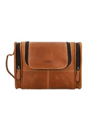 Gusti Leder CHESTER - Toilettaske - brown