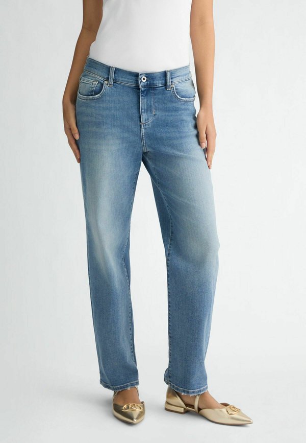 LOW-RISE BOYFRIEND - Jeans Straight Leg