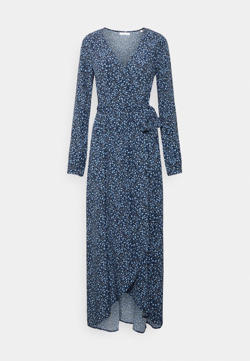 KnowledgeCotton Apparel Maxi-jurk donkerblauw