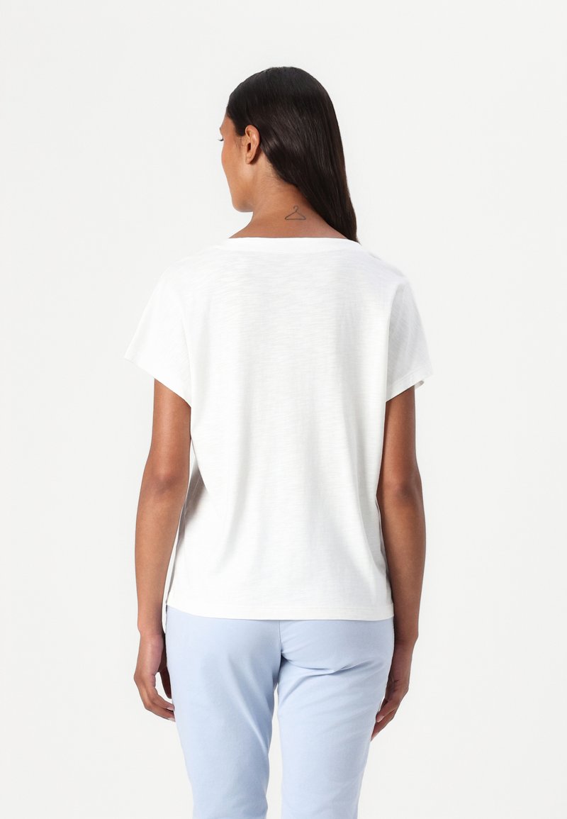 TOM TAILOR Maglietta Basic Donna Con Stampa Allover - 100% Poliammide | Vestibilità Comoda E Stile Casual - Foto 4