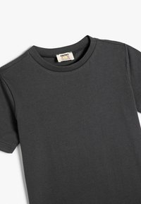 Koton CREW NECK SHORT SLEEVE   - Camiseta básica - anthracite