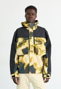 The North Face M66 RIPSTOP RAIN JACKET - Outdoorjacke - midnight petrol/black