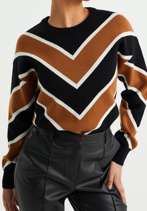 WE Fashion, Pullover - black