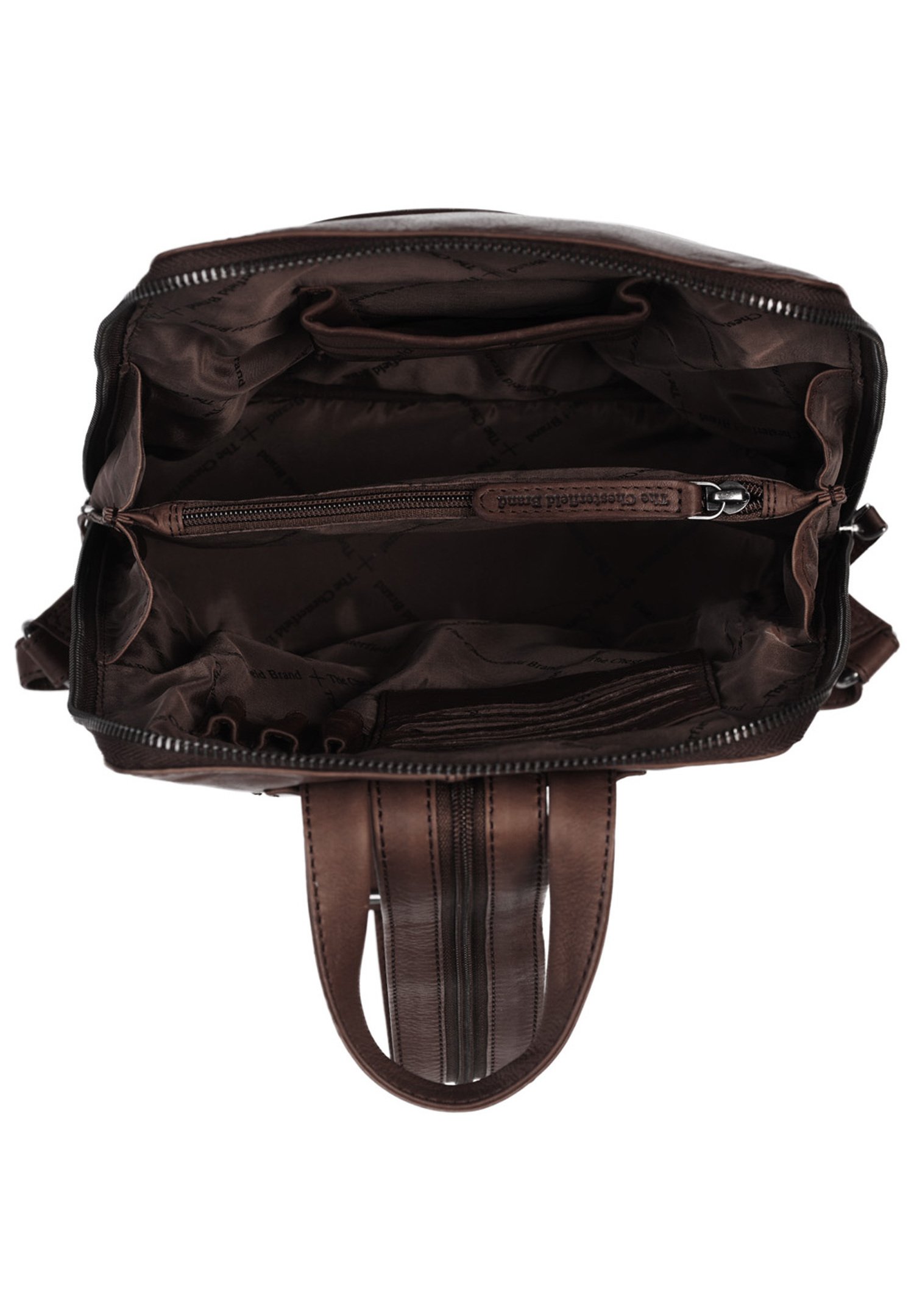The Chesterfield Brand WAX PULL-UP CLAIRE CITY - Zaino - braun/marrone -  Zalando.it