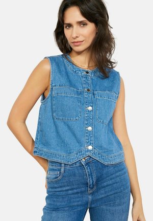 SLEEVELESS - Vest - medium blue