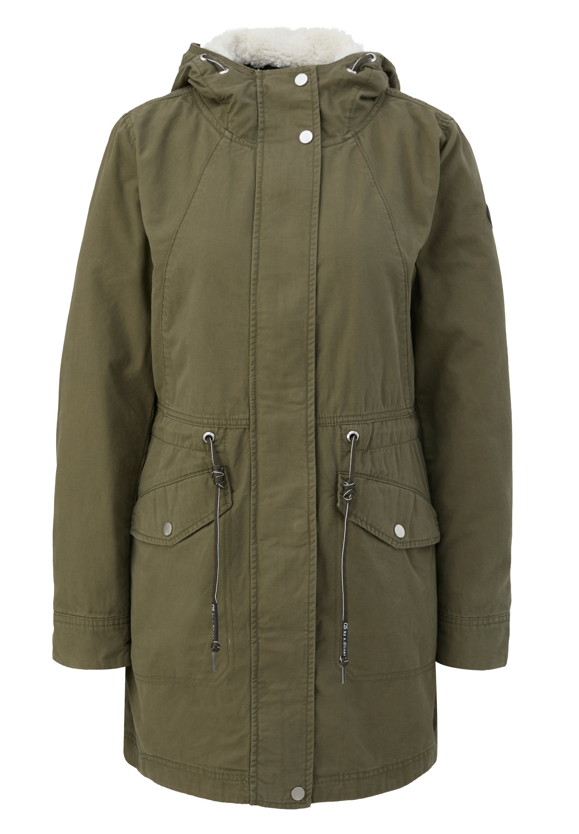 Parka Khaki Wintermantel Parka S Oliver Wintermantel Khaki Parka S