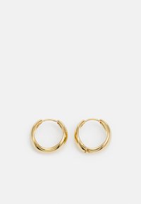 DOMED MIDSIZE HUGGIE - Boucles d'oreilles - pale gold-coloured