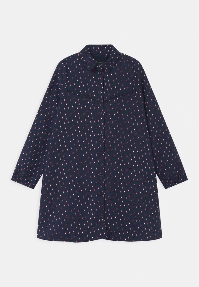LIGHTENING BOLT PRINT  - Robe chemise - navy