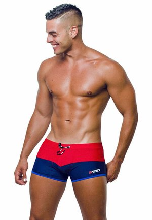 SENTOSA - Swimming trunks - red navy
