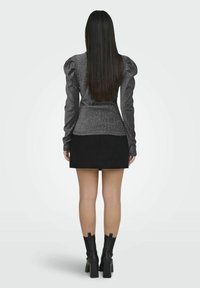 ONLY MIT LANGEN ÄRMELN GLITZER - Longsleeve - black