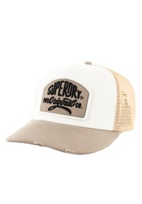 Superdry - Caps - beige Miniaturebillede 1