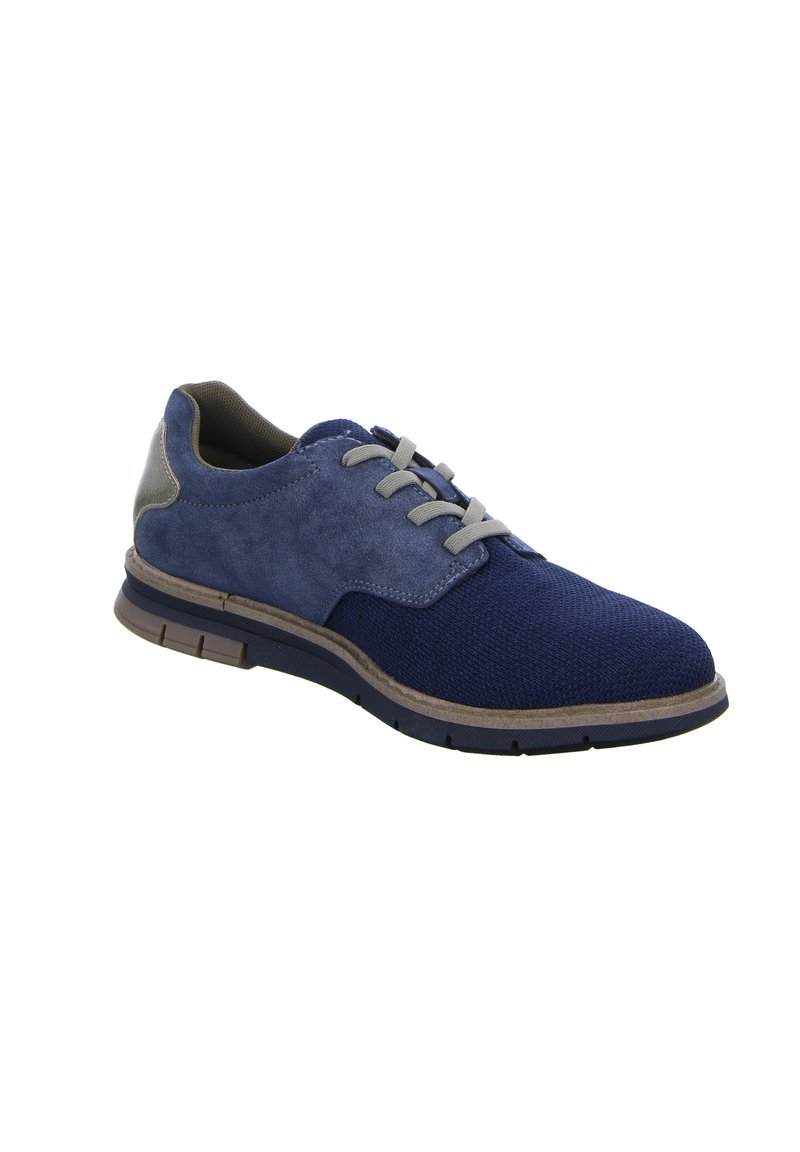 Herren Klassische Schnürer | Bugatti SANDMAN ECO Sportlicher Schnürer blau - OD68571 Herren Klassische Schnürer | Bugatti SANDMAN ECO Sportlicher Schnürer blau - OD68571